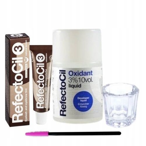 Zestaw REFECTOCIL Henna brąz Liquid 3% kieliszek na Arena.pl