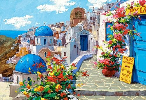 2000 EL. Wiosna w Santorini na Arena.pl
