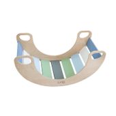 bujak drewniany Sunny niebiesko-zielony bez stolika MAŁPISZON