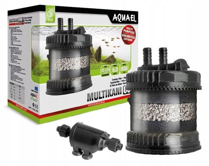 AQUAEL MULTIKANI 800 FILTR ZEWNĘTRZNY DO AKWARIUM zdjęcie 1
