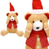 skrzat krasnal prezent dekoracja święta miś gnom świąteczny jumihome