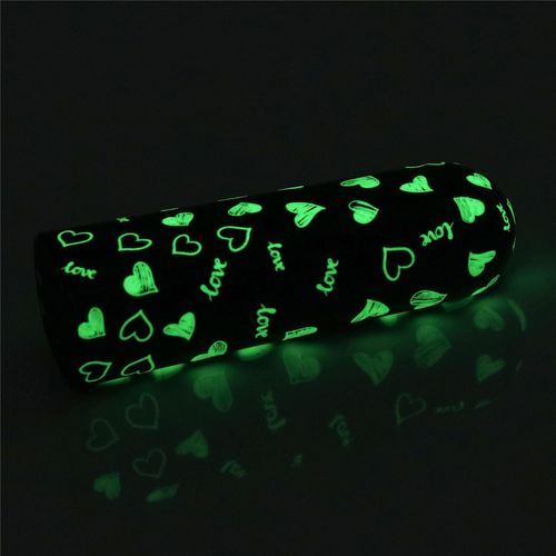 rechargeable glow in the dark heart massager na Arena.pl