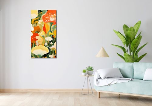 Obraz 50x100cm Kwiatowy Raj na Arena.pl