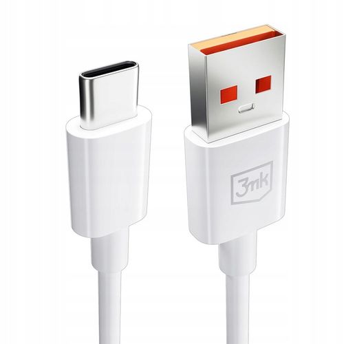 Biały Kabel USB do USB-C - szybkie ładowanie 60W 3A, długi 1.2m Hyper Cable na Arena.pl
