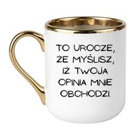 Elegant Biało-Złoty 330 ml