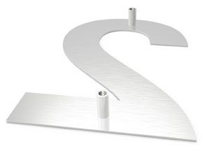 PRZYKRĘCANE OZNACZENIE BUDYNKU CYFRA 2 zdjęcie 2