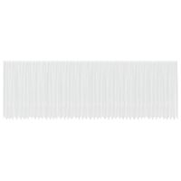 Zasłony z zasłonami Biały 1200 x 200 cm Poliester