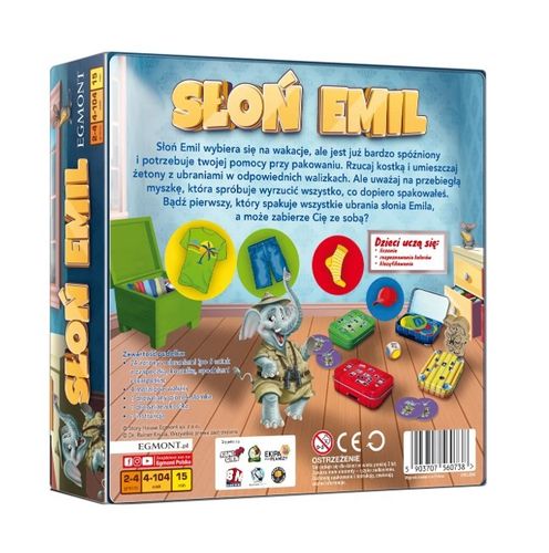 Egmont Gra Słoń Emil, nr kat. 60738 na Arena.pl