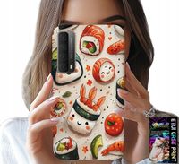 ETUI DO HUAWEI P SMART 2021 - SŁODKIE UŚMIECHNIĘTE SUSHI OBUDOWA CASE