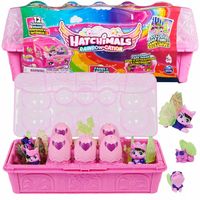 HATCHIMALS ZESTAW JAJKA FIGURKI TĘCZOWE WAKACJE