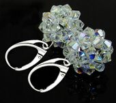 ARSYLION kolczyki z elements Swarovski Crystal AB