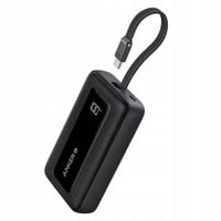 Powerbank Anker Zolo (A1689H11) 20000mAh 30W wbudowany kabel USB-C Czarny