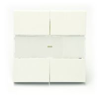 Efapel Logus90 klawisz do 4-krotnego przycisku sensorowego niskonapięciowego biały 90600 TBR