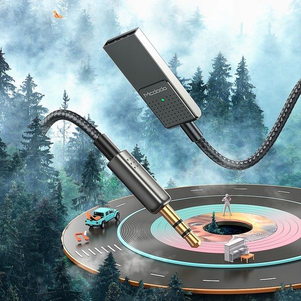 TRANSMITER ADAPTER ODBIORNIK AUDIO BLUETOOTH 5.1 AUX DO SAMOCHODU MCDODO zdjęcie 8
