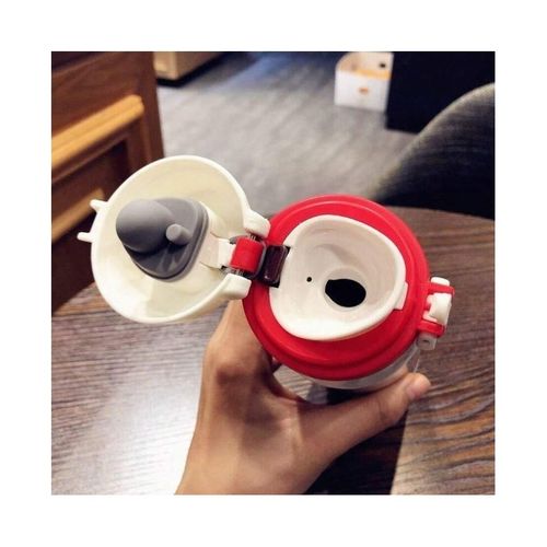 kubek termiczny, bidon 500ml termos świąteczny zimowy czarny bd39cz na Arena.pl