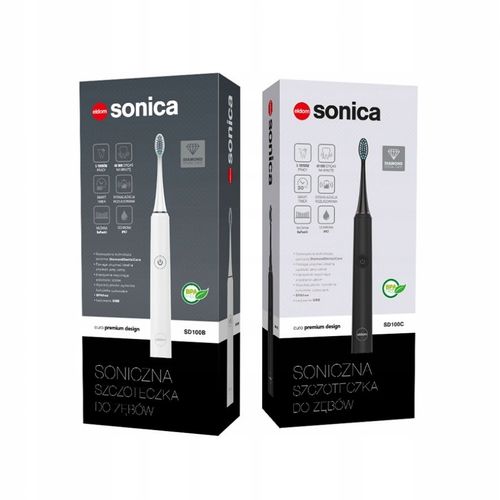 Szczoteczka soniczna ELDOM SD100B Sonica na Arena.pl