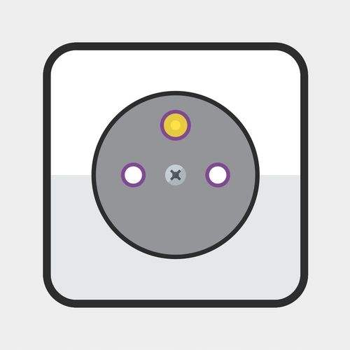 Gniazdo Nablatowe Chowane w Blat Kuchenny Wpuszczane USB-C 2x230V Srebrne na Arena.pl