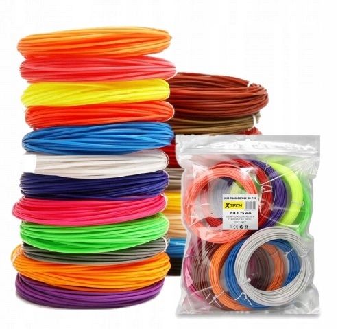 DŁUGOPIS MAGICZNY PEN DRUKARKA 3D ZESTAW 209 METRÓW WKŁADU KOLORY na Arena.pl