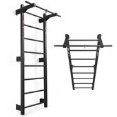 Drabinka metalowa do ćwiczeń podciagania dla dzieci gimnastyczna rehabilitacyjna z drążkiem KSSL094