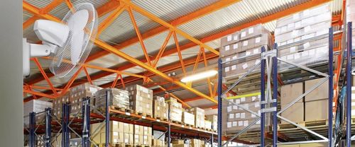 Wentylator ścienny 40 cm OSCYLACJA 3 łopaty wirnika PILOT timer Sygonix na Arena.pl