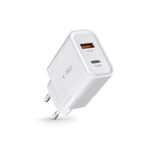 tech-protect c30w 2-port network charger pd30w/qc3.0 white na Arena.pl