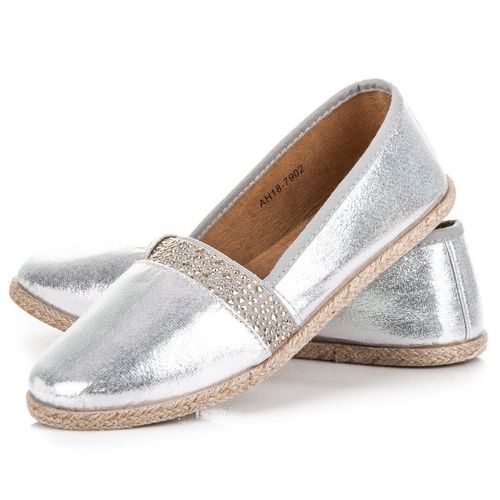 SREBRNE ESPADRYLE MCKEYLOR Rozmiar - 41 na Arena.pl