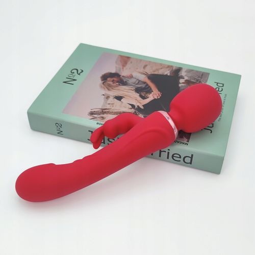 WIBRATOR KRÓLICZEK 3W1 PUNKTU G DAMSKI DWA SILNIKI MASAŻER DWUSTRONNY na Arena.pl