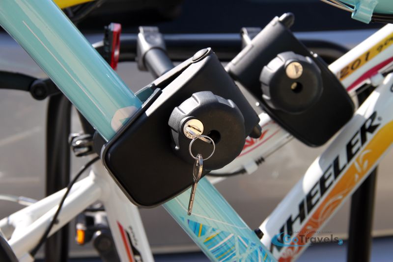 Platforma na hak Aguri Active Bike bagażnik na 2 rowery zdjęcie 9