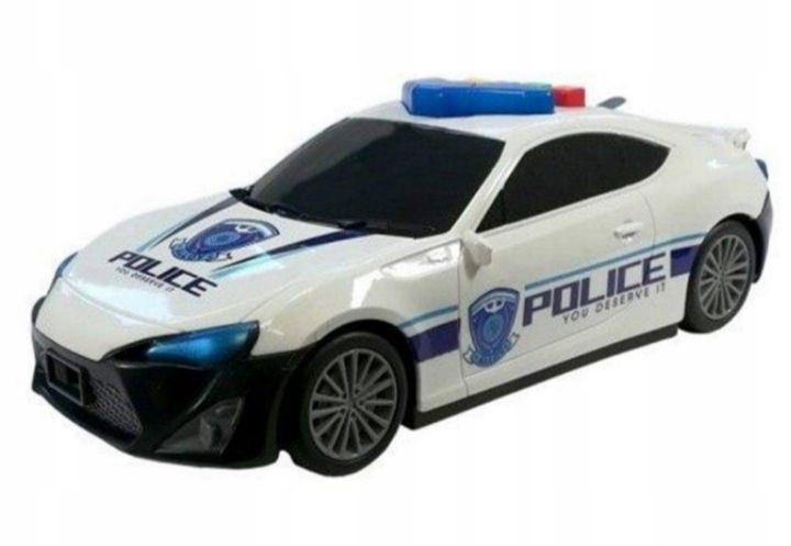 Policja Pojazd Auto policyjne światło, dźwięk + pojazdy+ figurka 147737 zdjęcie 2