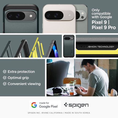 spigen tough armor google pixel 9 / 9 pro abyss green na Arena.pl
