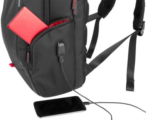 GENESIS Plecak do notebooka PALLAD 400 + USB Black 15,6'' na Arena.pl