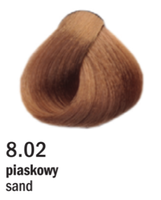 Allwaves Cream Color farba do włosów, koloryzacja trwała, 100 ml 8.02 piaskowy