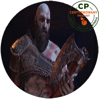Opłatek waflowy na tort - God Of War