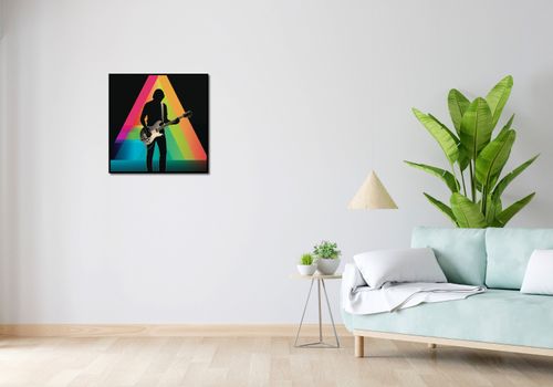 Plakat 60x60cm Pryzmat przez Gitarę na Arena.pl