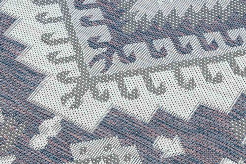 RUG/LU/VINEA/AZTEC/BLUE+CREAM/120x170 na Arena.pl