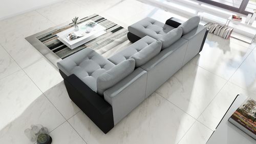 Narożnik Davos U na sprężynach, rozkładany na Arena.pl