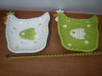 talerzyk 4szt.  ceramiczny kura | jy16b003cg