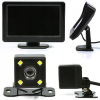 KAMERA COFANIA 4 DIODY LED MONITOR 4,3'' LCD 2x AV