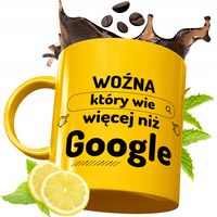 Złoty Kubek Premium Dla Woźnej Prezent Z Nadrukiem Ze Zdjęciem