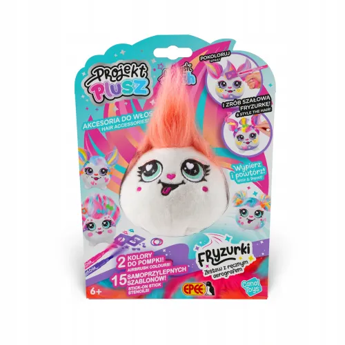 Projekt Plusz Fryzurki - Plusz z ręcznym aerografem ISKIERKA na Arena.pl