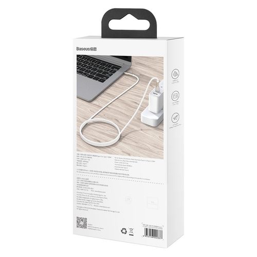kabel usb-c do usb-c baseus cafule, 100w, 2m (czarny) na Arena.pl
