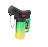 Zielono-Żółty Mały Palnik Gazowy z Regulacją Wysokości Płomienia Gentelo