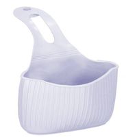 Pojemnik kuchenny 16x9cm organizer na gąbki do zlewu fioletowy