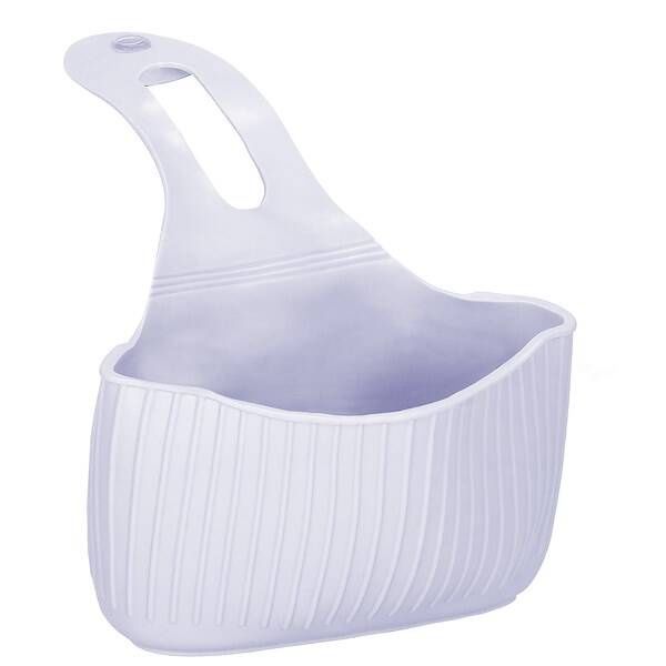 Pojemnik kuchenny 16x9cm organizer na gąbki do zlewu fioletowy zdjęcie 1