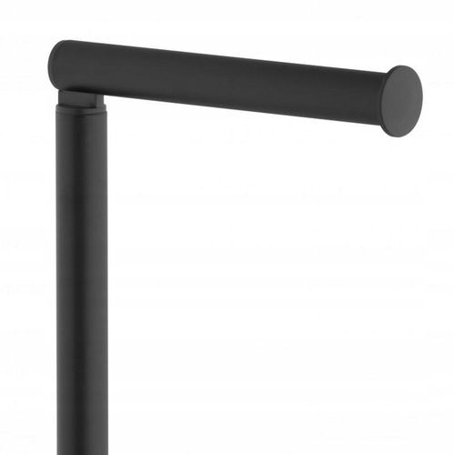 Stojak z uchwytem na papier toaletowy na 4 rolki do WC czarny loft na Arena.pl