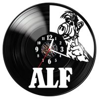Zegar ścienny z płyty winylowej Alf 1373.14