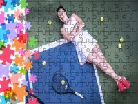 Puzzle tradycyjne Iga Świątek - dla fana