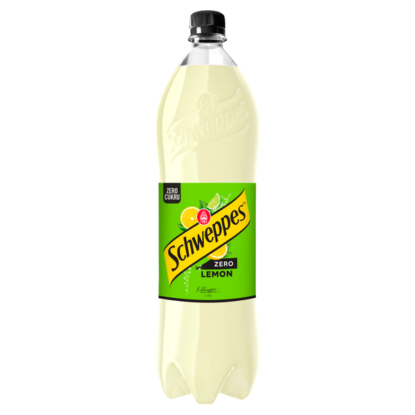 Schweppes Lemon Zero Napój gazowany 1,35 l zdjęcie 1