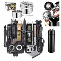 MEGA ZESTAW SURWIWALOWY WOJSKOWY 32w1 + MENAŻKA METALOWA 3el. + GRATIS