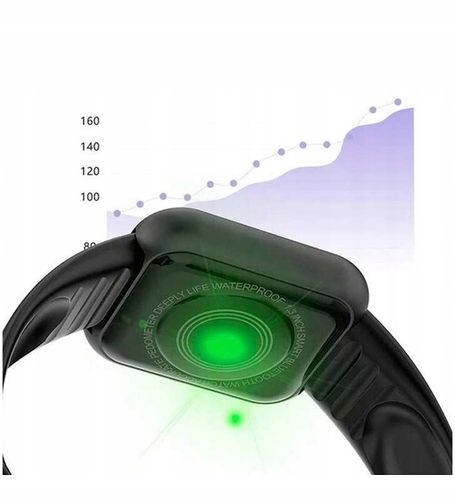 SMARTWATCH L18 SMARTBAND BLACK SPORTOWY PULS na Arena.pl